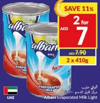 Viva Albani Evaporated Milk Light offer