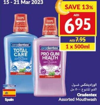 Viva Oradentex Assorted Mouthwash offer
