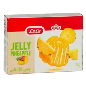 Lulu Hypermarket Lulu pineapple jelly 85g offer