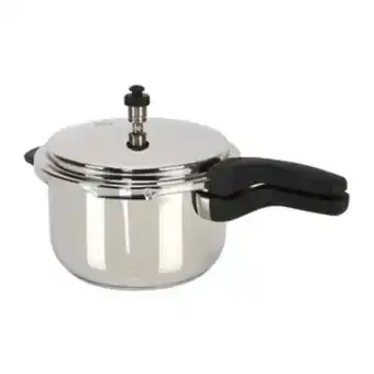 Lulu Hypermarket Chefline stainless steel pressure cooker 5ltr made in india offer