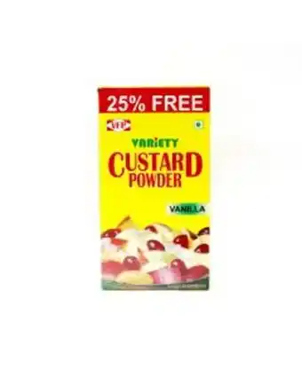 Al Adil Variety custard powder vanilla 125g offer