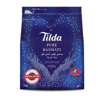 Lulu Hypermarket Tilda basmati rice value pack 5kg offer