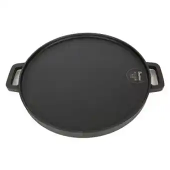 Lulu Hypermarket Chefline cast iron pathiri tawa / reversible grill 30cm w260084 offer