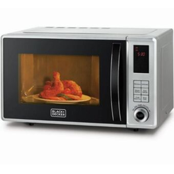 Lulu Hypermarket Black+decker microwave oven with grill mz2310pg 23ltr offer