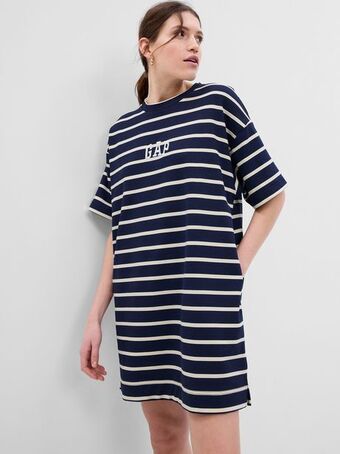 GAP Vintage soft gap logo sweatshirt dress offer