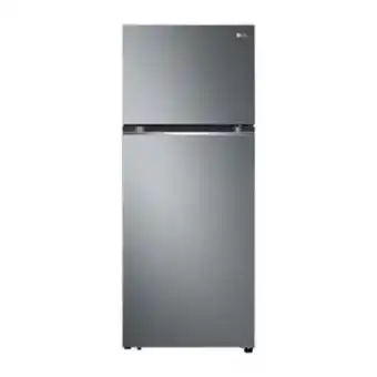 Lulu Hypermarket Lg double door refrigerator 423ltr, door cooling+, multi air flow, dark graphite, gn-b512pqgb offer