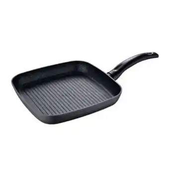 Lulu Hypermarket Bergner forged aluminium orion grill pan 28x28cm induction bg35850gy offer