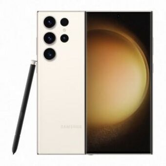 Jumbo Samsung galaxy s23 ultra 5g smartphone 256gb, cream -middle east version offer