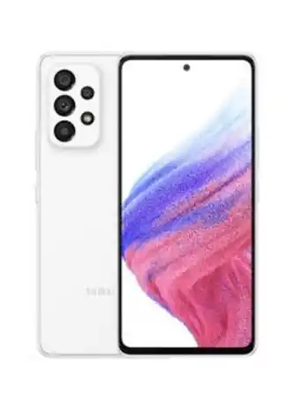 Noon Galaxy a53 dual sim awesome white 8gb ram 256gb 5g - middle east version offer