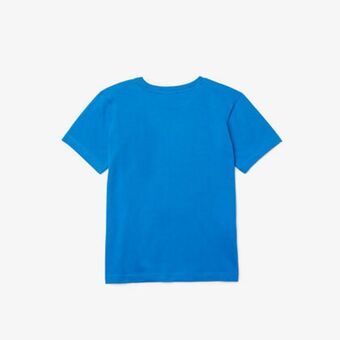 Lacoste Kids' crew neck cotton jersey t-shirt offer