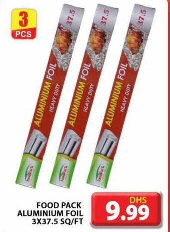 Grand Hyper Market Food Pack Aluminium Foil 3x37.5 Sq/Ft offer