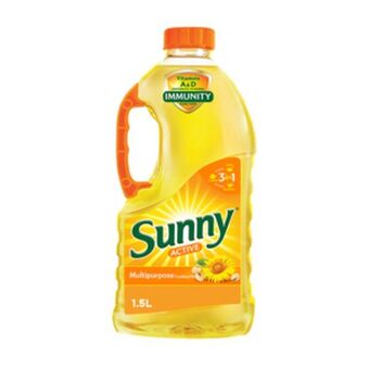 Lulu Hypermarket Sunny active multipurpose cooking oil 1.5 litres offer