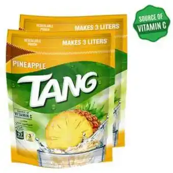 Lulu Hypermarket Tang pineapple instant powdered drink value pack 2 x 375 g offer