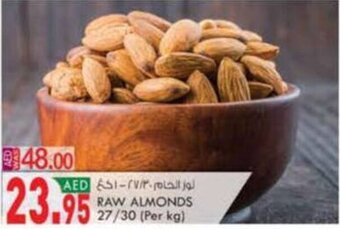 KM Trading Raw Almonds 27/30 (per kg) offer