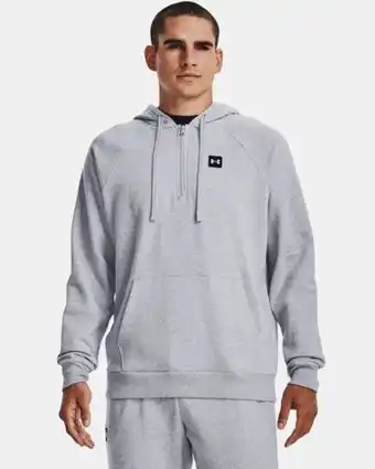 Under Armour Men's ua rival fleece ½ zip hoodie offer