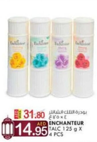 KM Trading Enchanteur Talc 125gx4pcs offer