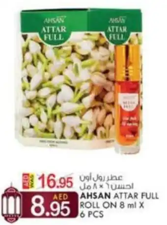 KM Trading Ahsan Attar Full Roll on 8 ml x 6 pcs offer