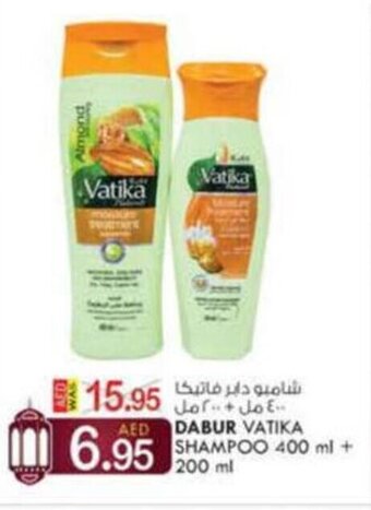 KM Trading Dabur Vatika Shampoo 400ml+200ml offer