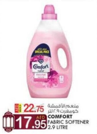 KM Trading Comfort Fabric Softener 2.9 Litre offer
