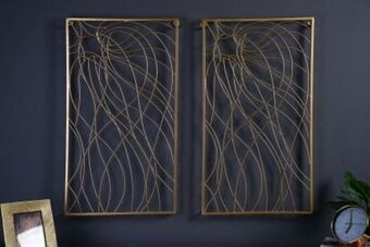 PAN Emirates Pan baile wall decor gold 81x46cm offer