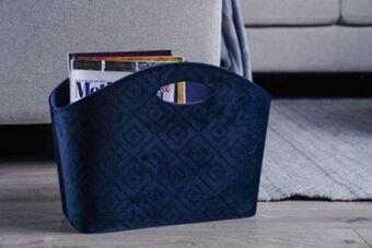 PAN Emirates Pan jancy magazine rack dark blue 40x30x21c offer