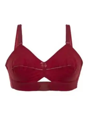 Noon Marigold cotton bra red offer