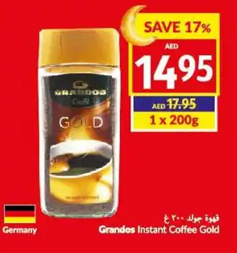 Viva Grandos Instant Coffee Gold offer