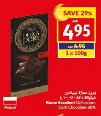 Viva Baron Excellent Delicadore Dark Chocolate 80% offer