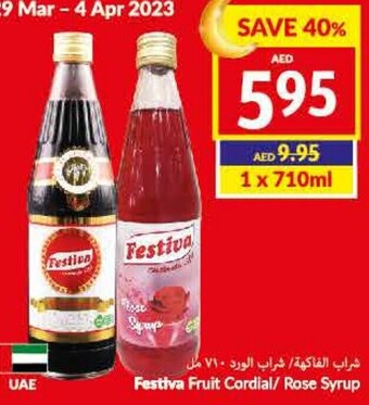 Viva Festiva Fruit Cordial/Rose Syrup offer