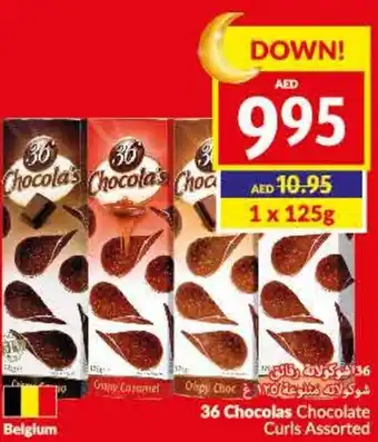 Viva 36 Chocolas Chocolate Curls Assorted offer