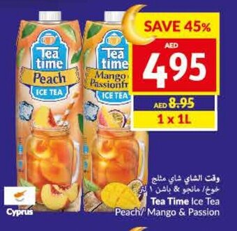 Viva Tea Time Ice Tea Peach/Mango & Passion offer