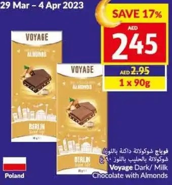 Viva Voyage Dark/Milk Chocolate with Almonds offer