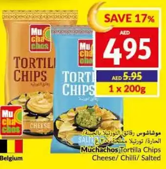 Viva Muchachos Tortilla Chips Cheese/Chilli/Salted offer