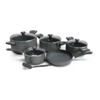 Lulu Hypermarket Delici cookware set hammerton 10pcs offer