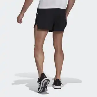 Adidas Fast reflective split shorts offer