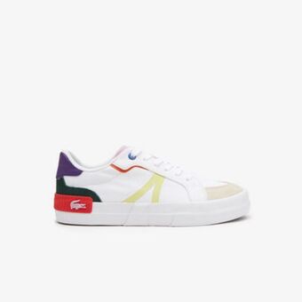 Lacoste Women's lacoste l004 textile color-pop sneakers offer