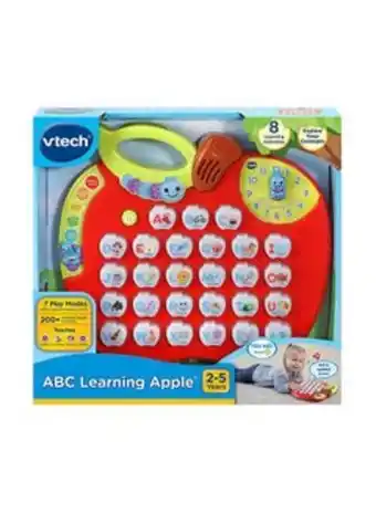 Noon Abc learning apple, excellent toddler toy for kids 2+ years, toddler tablet with a-to-z alphabet and time, 8 learning modes, offer