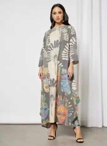 Noon All-over print jalabiya offer