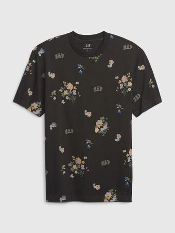 GAP Floral gap logo t-shirt offer