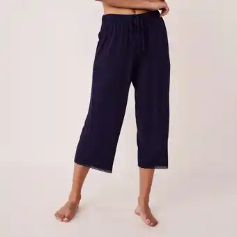 Centrepoint La vie en rose floral lace trim drawstring capris offer