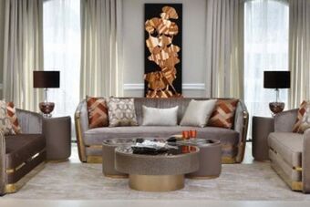 PAN Emirates Pan glacier 3 seater sofa offer