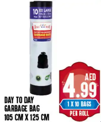 Day To Day Day to Day Garbage Bag 105cmx125cm offer