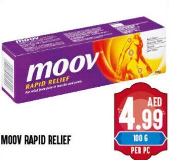 Day To Day Moov Rapid Relief offer