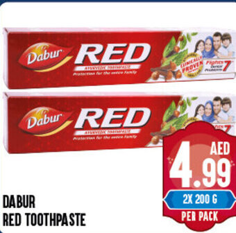 Day To Day Dabur Red Toothpaste offer