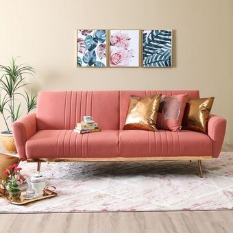 Danube Home Guiller 3-seater fabric sofa bed offer