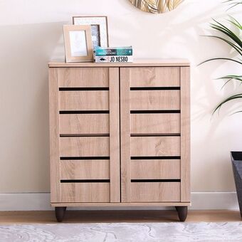 Ricky 14-pair shoe cabinet