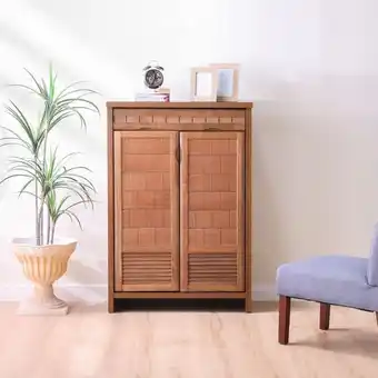 Leandros 18-pair shoe cabinet