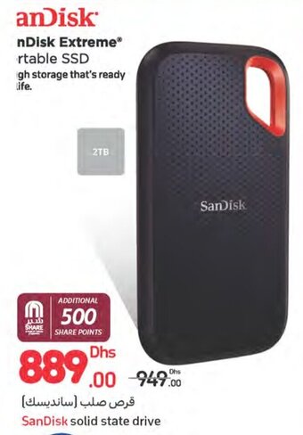 Carrefour SanDisk solid state drive offer