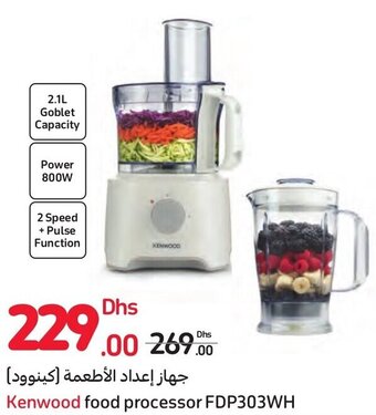 Carrefour Kenwood food processor FDP303WH offer
