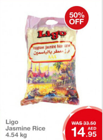 Choithrams Ligo Jasmine Rice 4.54 kg offer